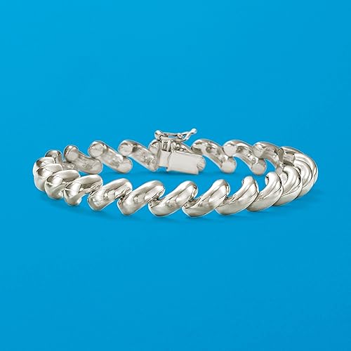 Miniatura 3 de Ross-Simons Italian Sterling Silver San Marco Bracelet