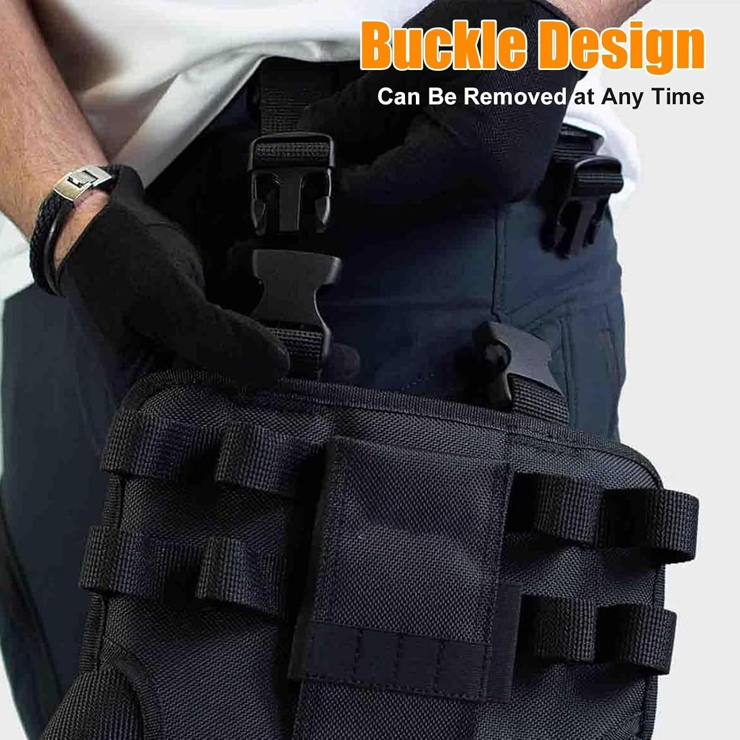 Holster Z 2.0 Tool Pouch, Holster Z Tool Pouch, Electrician Tool Pouch for Leg, Portable Tool Pouch Quickly Attach and Release from Tool Belts(2pcs)