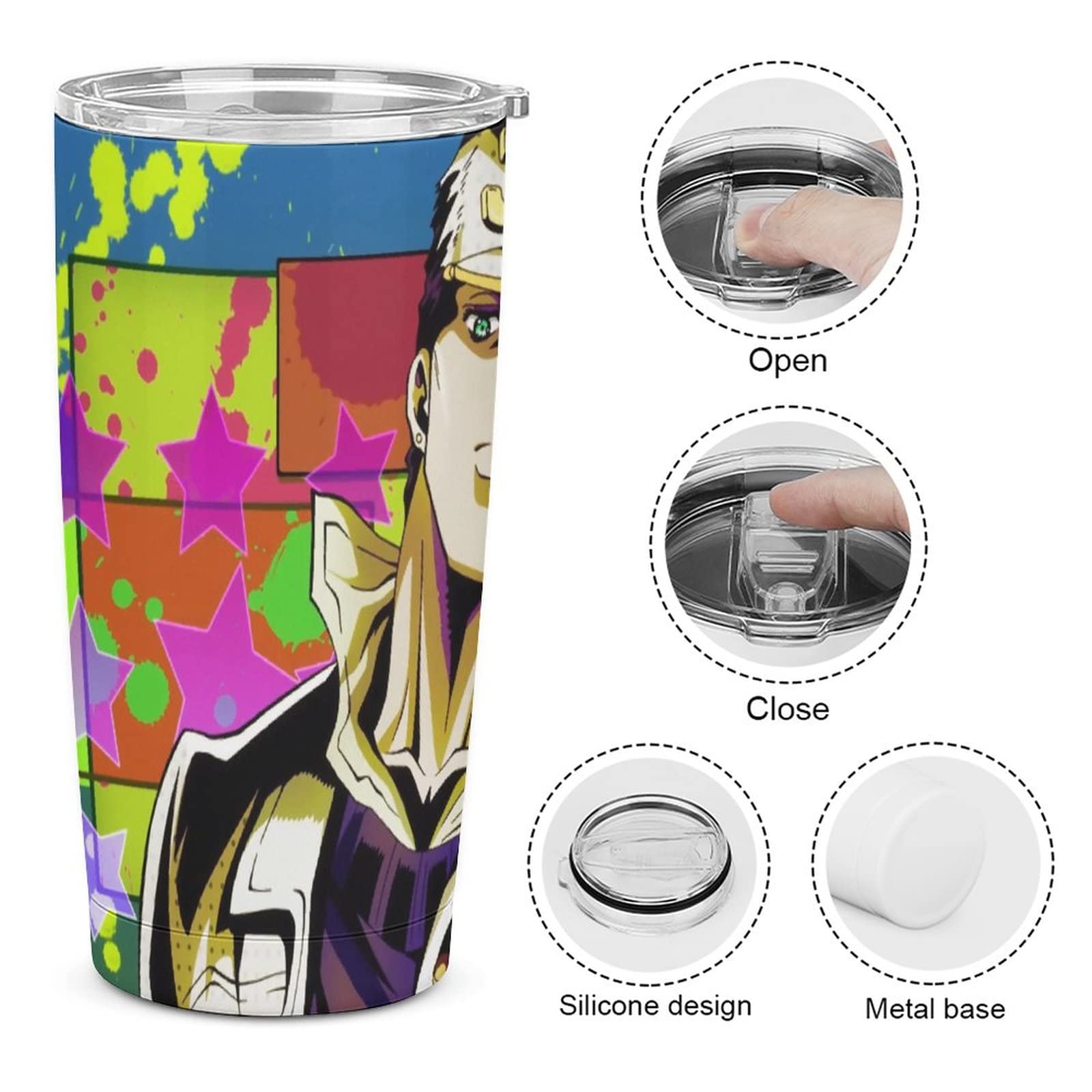 Amazon | 車用タンブラー 『ジョジョの奇妙な冒険』空条承太郎 車用