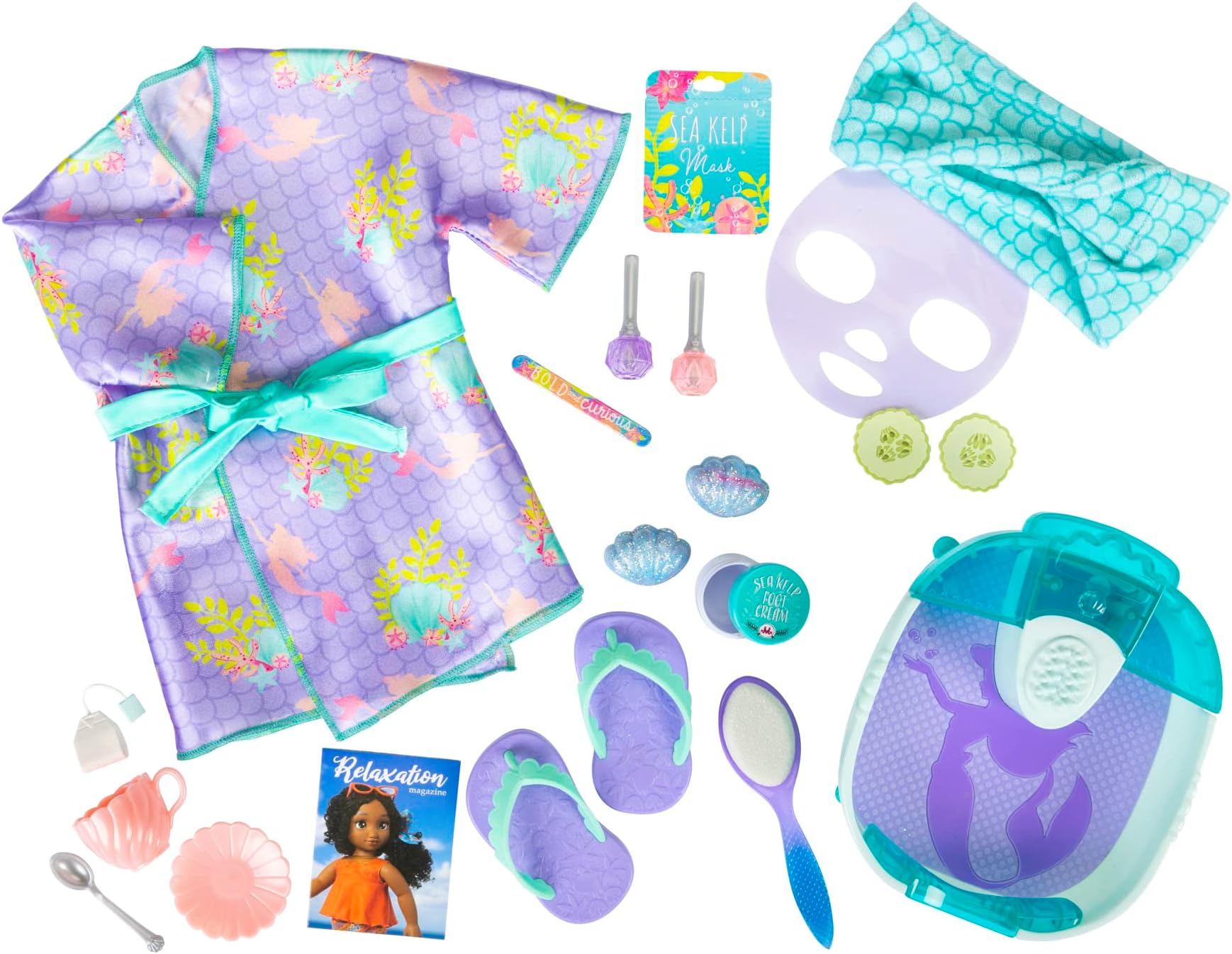 Disney ILY Ariel Inspired Deluxe Accessory Pack Spa Set