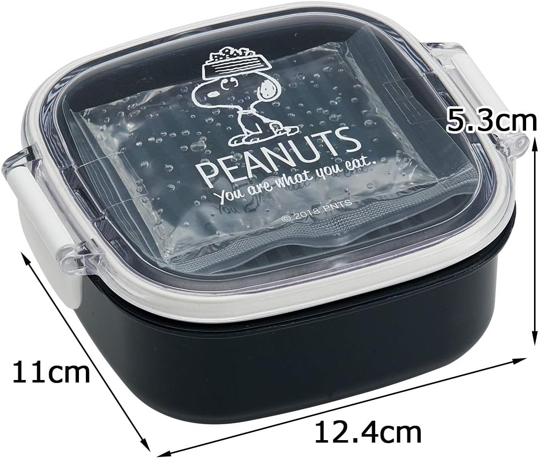 スケーター (skater) 保冷剤付き 弁当箱 おかず容器 スヌーピー ピーナッツライフ 320ml RC3IC