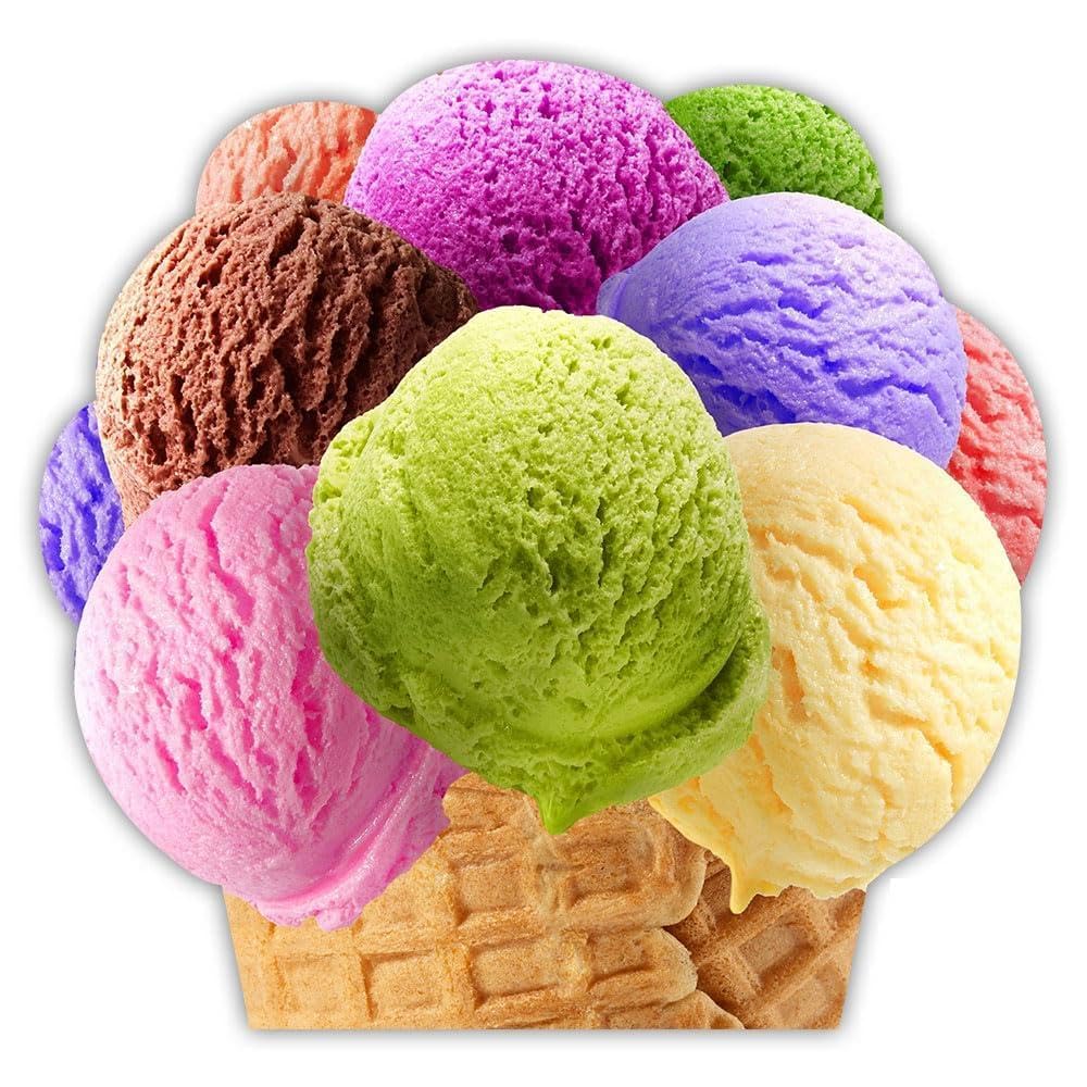 Cavalletto pubblicitario bifacciale 178 x 69 cm con lavagna HDF e struttura in legno per bar, gelateria, pizzeria e ristorazione (1. Gelato colorato)