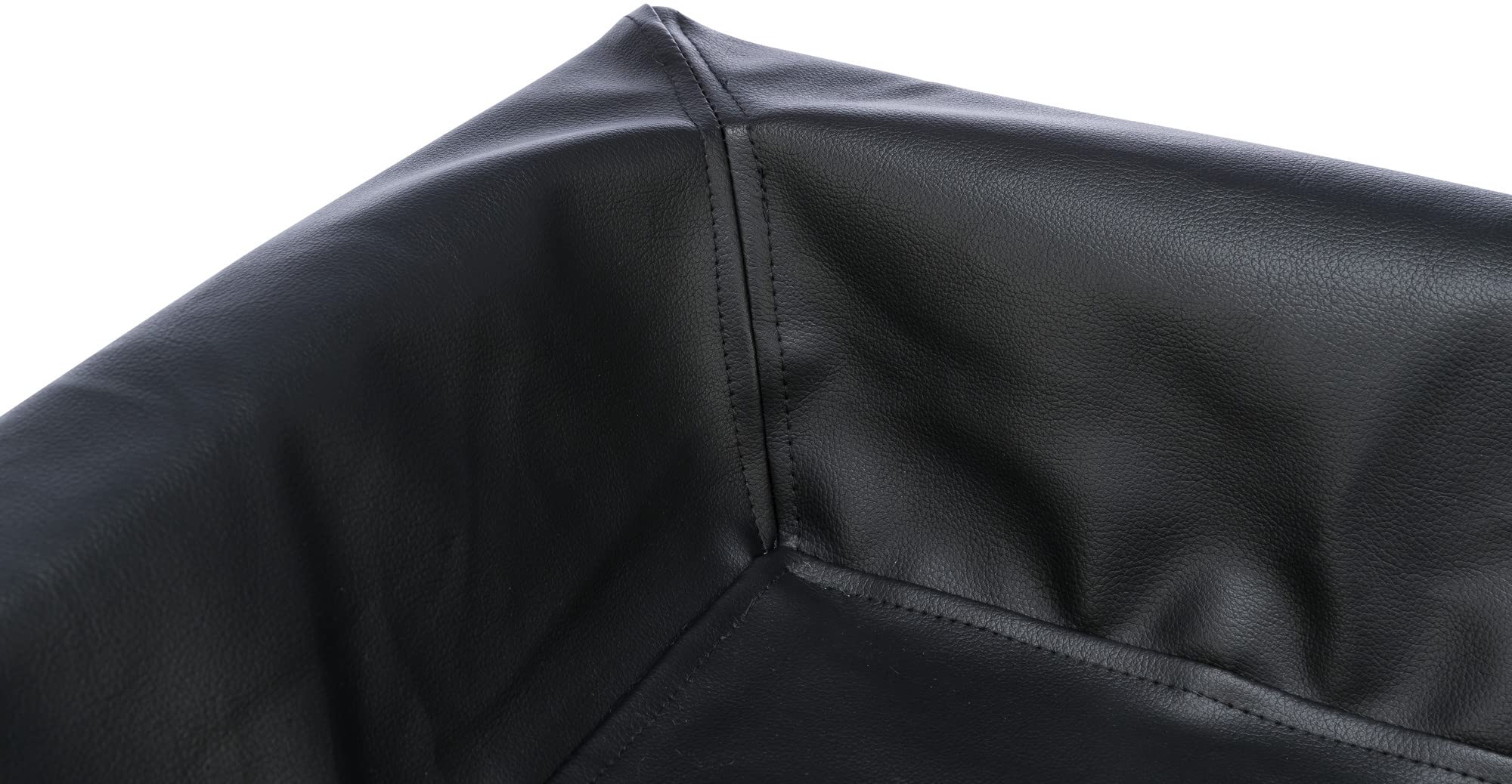 TRIXIE orthopädisches Hundebett Vital Remo 70 × 60 cm in schwarz - Hundebett aus Kunstleder mit Memory Schaum - Hundekorb für mittelgroße Hunde - gelenkschonend und entlastend - 38299
