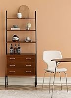 Vista 438 de Dimoon 236''x17.7'' White Thicken Peel and Stick Wallpaper Contact Paper Modern Self Adhesive Wall Paper Removable Renter Friendly Textured Solid