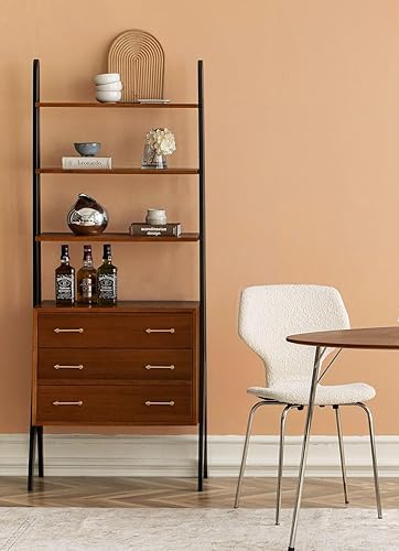 Miniatura 438 de Dimoon 236''x17.7'' White Thicken Peel and Stick Wallpaper Contact Paper Modern Self Adhesive Wall Paper Removable Renter Friendly Textured Solid