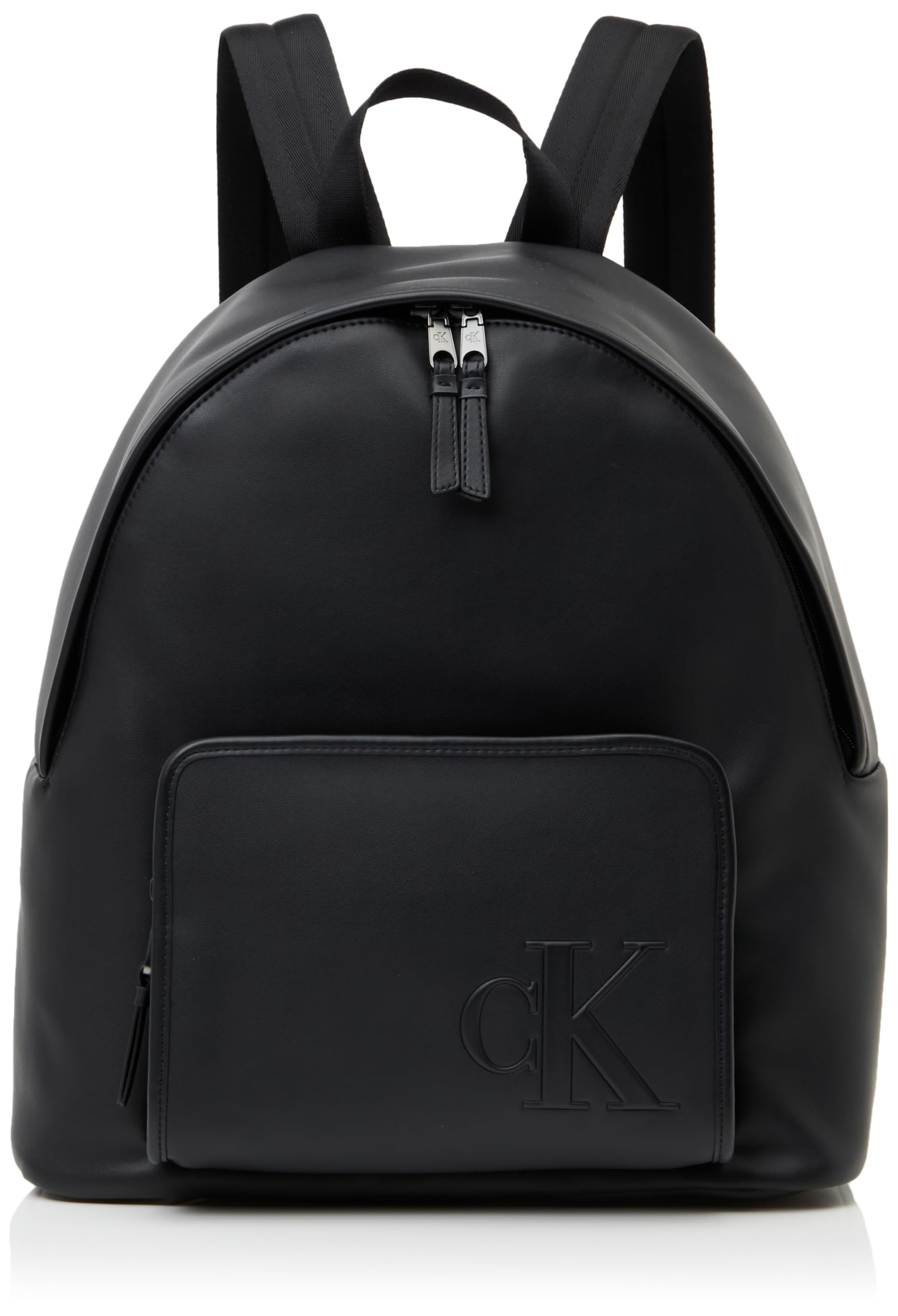 Calvin Klein Men’s Sculpted Impression Backpack with Laptop Compartment, Black (Black), One Size