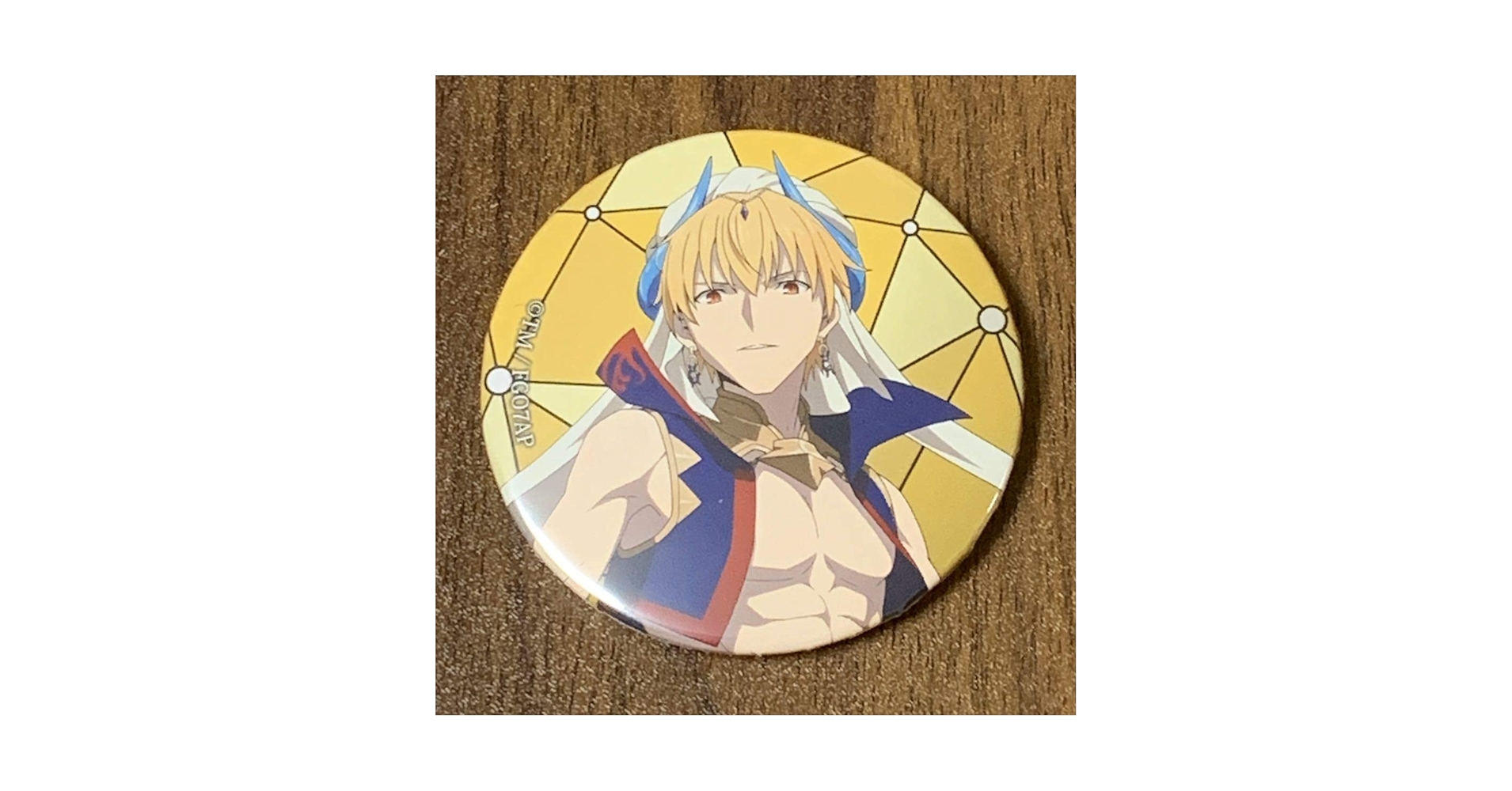 FGO ギルガメッシュ 缶バッジ　アクキー　バビロニア Fate FGO バビロニア ギルガメッシュ 缶バッジ キャラバッジ