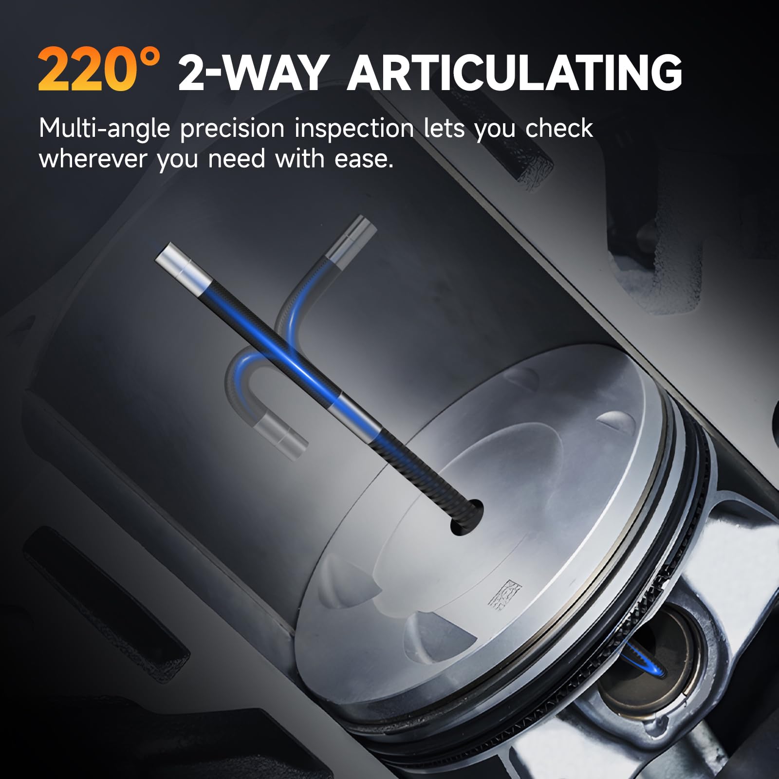 FOXWELL 001 Articulating Borescope Camera