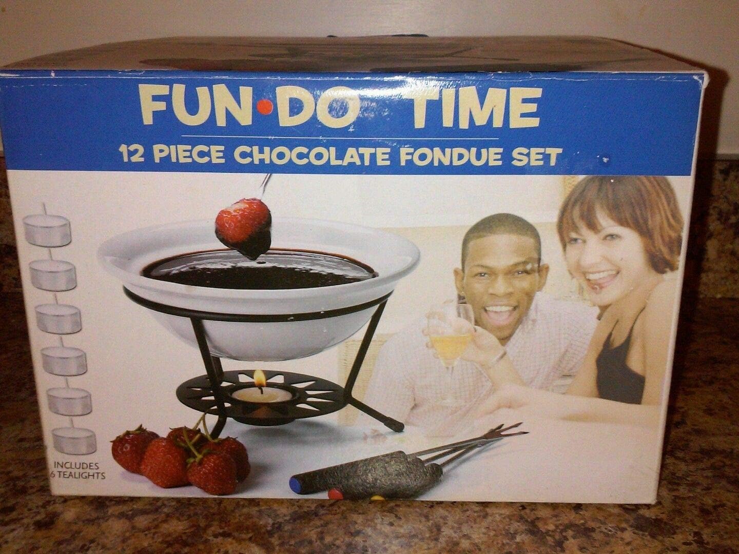 Fun Do Time 12 Piece Chocolate Fondue Set