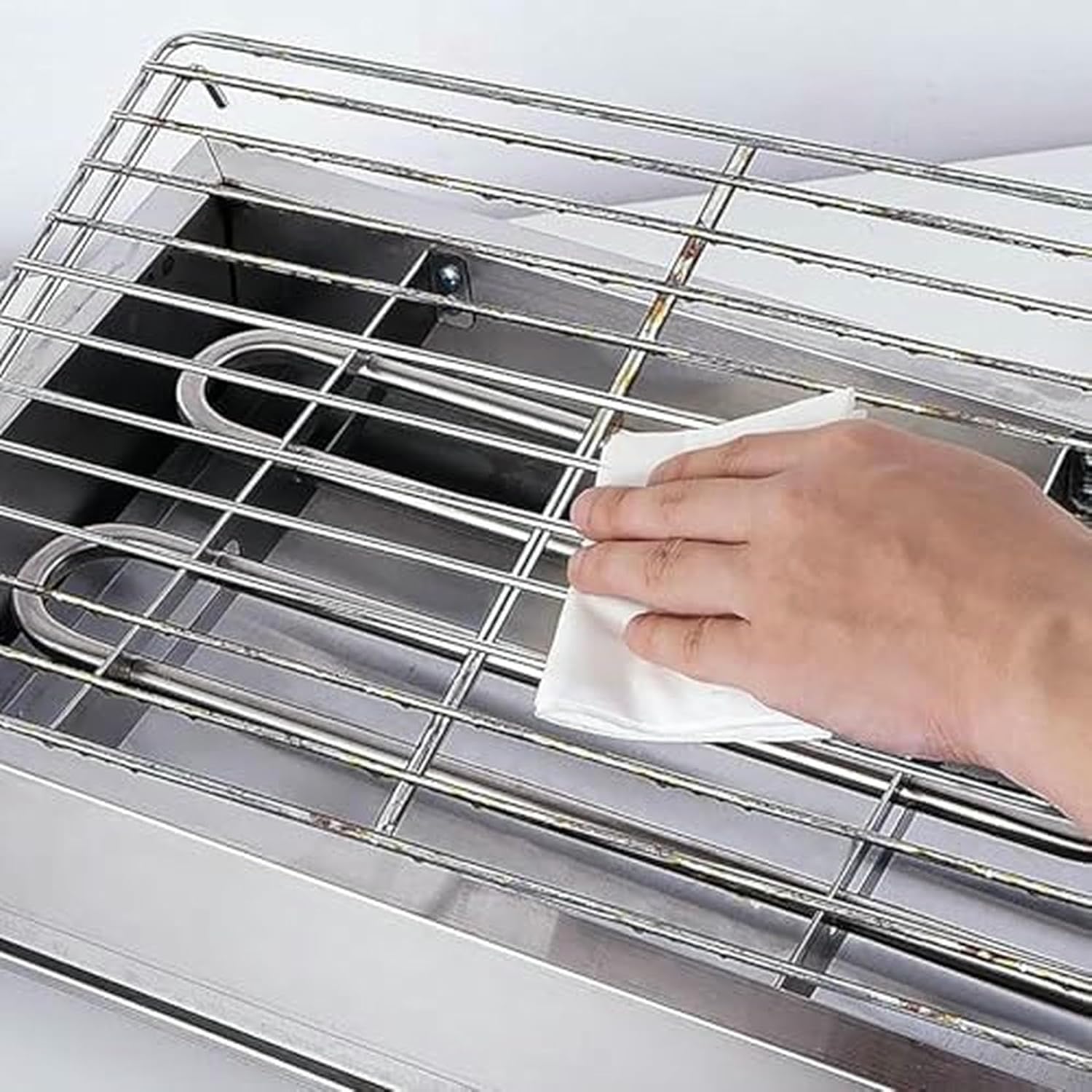 Electric Smokeless Grill with Non-Stick Coating, 2800W Power, Stepless Temperature Control for Indoor and Outdoor Cooking