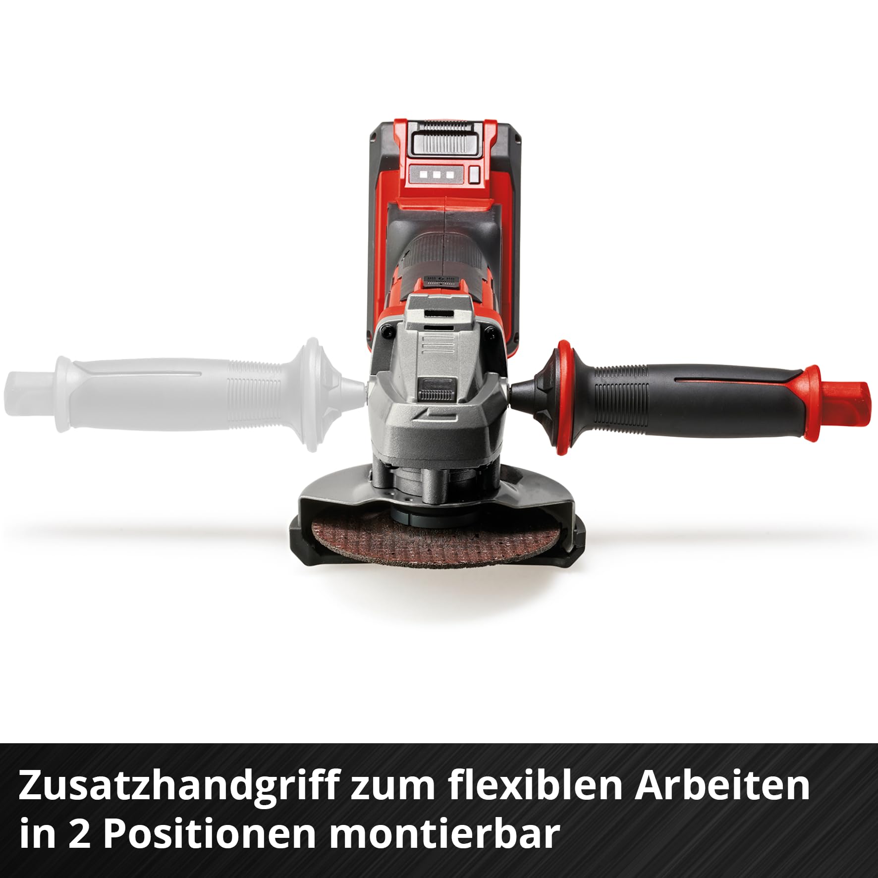 Einhell Akku-Winkelschleifer TE-AG 18/125-2 Li - Solo Power X-Change (18 V, 125 mm Scheiben-Ø, 33 mm Schnitttiefe, Softstart, Trennschutz, ohne Trennscheibe, ohne Akku)