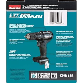 Amazon | マキタ Makia 18V 充電式 ブラシレス 振動 ドリル