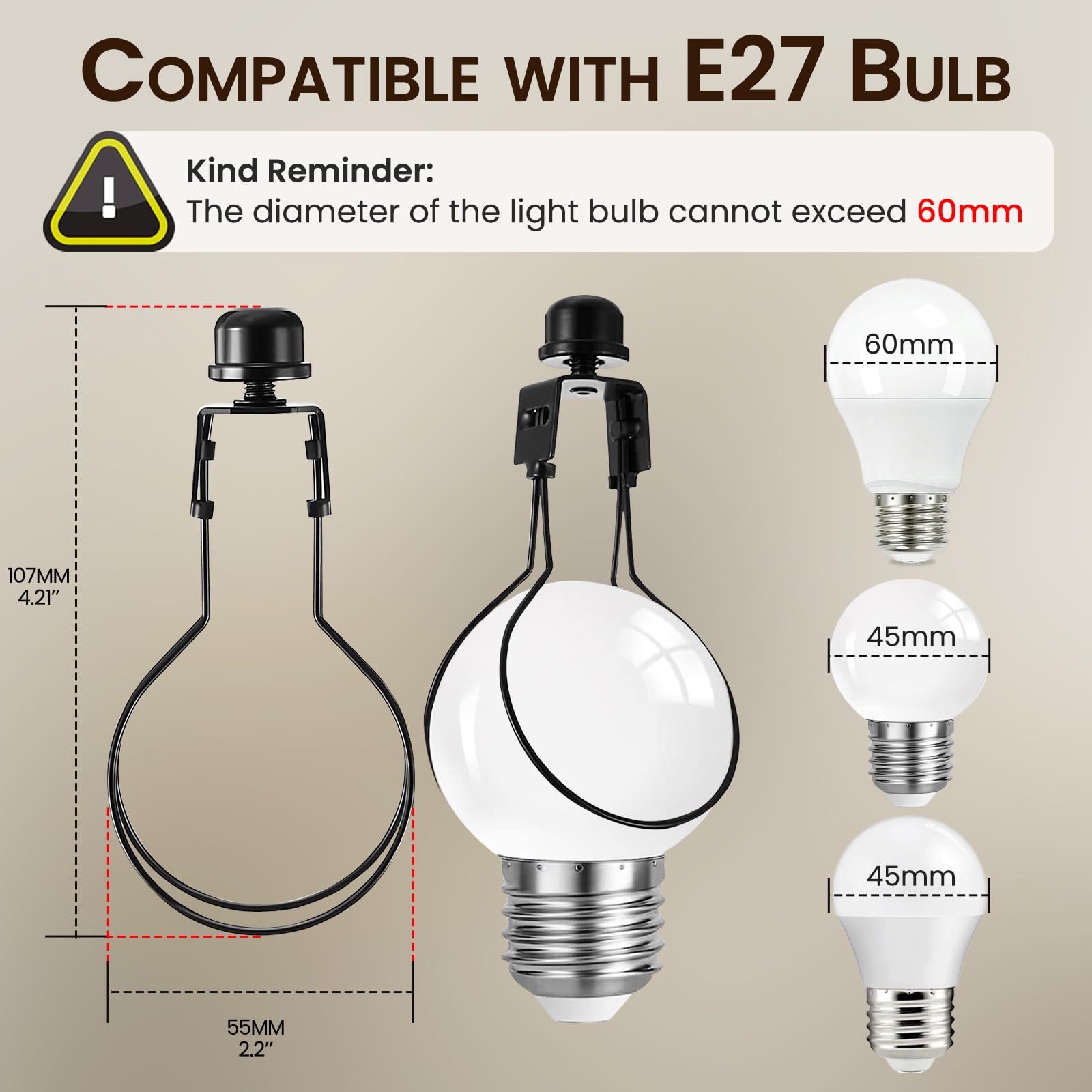 DoRight Fles Lamp E27 met Schakelaar en Stekker E27 Fles Adapter, Fles Lamp Adapter Kit voor DIY Wijnfles Tafellamp - Wit Set van 2