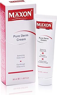MAXON Pure Derm Cream - Balancing Deep Care for Acne-Prone Skin | Reduces Pimples, Controls Oil, and Soothes Irritation | Lightweight, Non-Greasy Formula for Clearer, Healthier Skin | 30ml