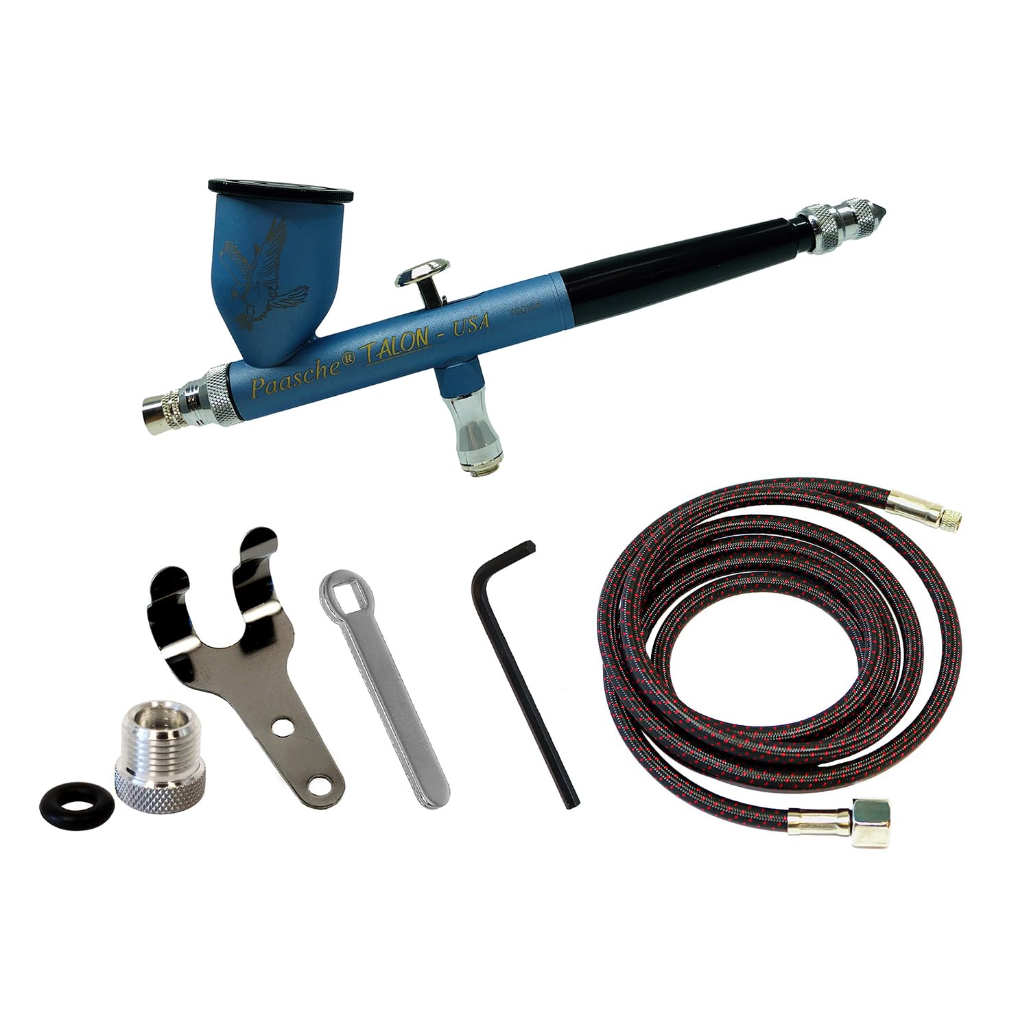 Paasche Airbrush Cerakote Coated Airbrush, Polar Blue