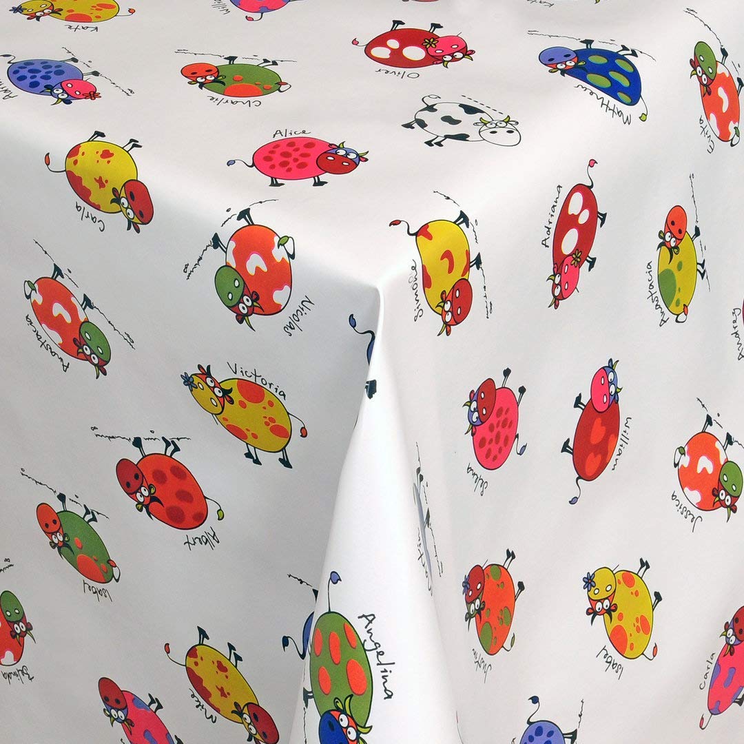 KEVKUS Nappe En Toile Cirée Au Mètre 01280-04 - Motif étoiles