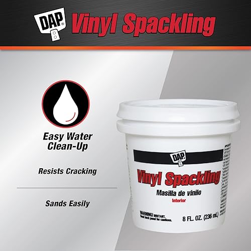 Miniatura 2 de Dap 12130Masilla Vinilo de compuesto interior, 12-Pinta, Blanco, 12130