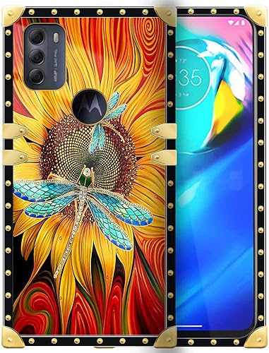 Miniatura 6 de Funda para Moto G Power 2022G Pure, funda cuadrada con diseño elegante de lujo, decoración de metal, cubierta protectora de esquina para Motorola