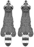 Best Pet Supplies 2-in-1 Fun Skin Stuffless Dog Squeak Toy, Small, Squirrel