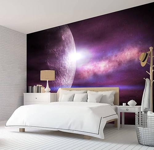 Miniatura 2 de Wall Murals Wallpaper Peel and Stick Bathroom Removable Wallpaper for Bedroom Space 3D Self Adhesive Wall Stickers Decals