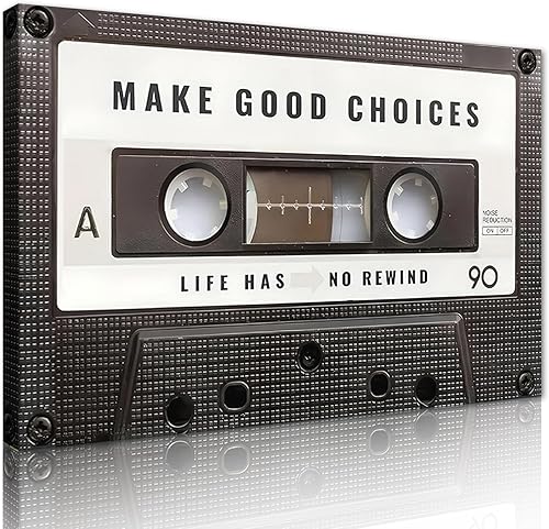 Miniatura 12 de Novatique Arte de pared inspirador retro, cinta de cassette, arte de pared, citas inspiradoras, ilustraciones para adolescentes, citas positivas,