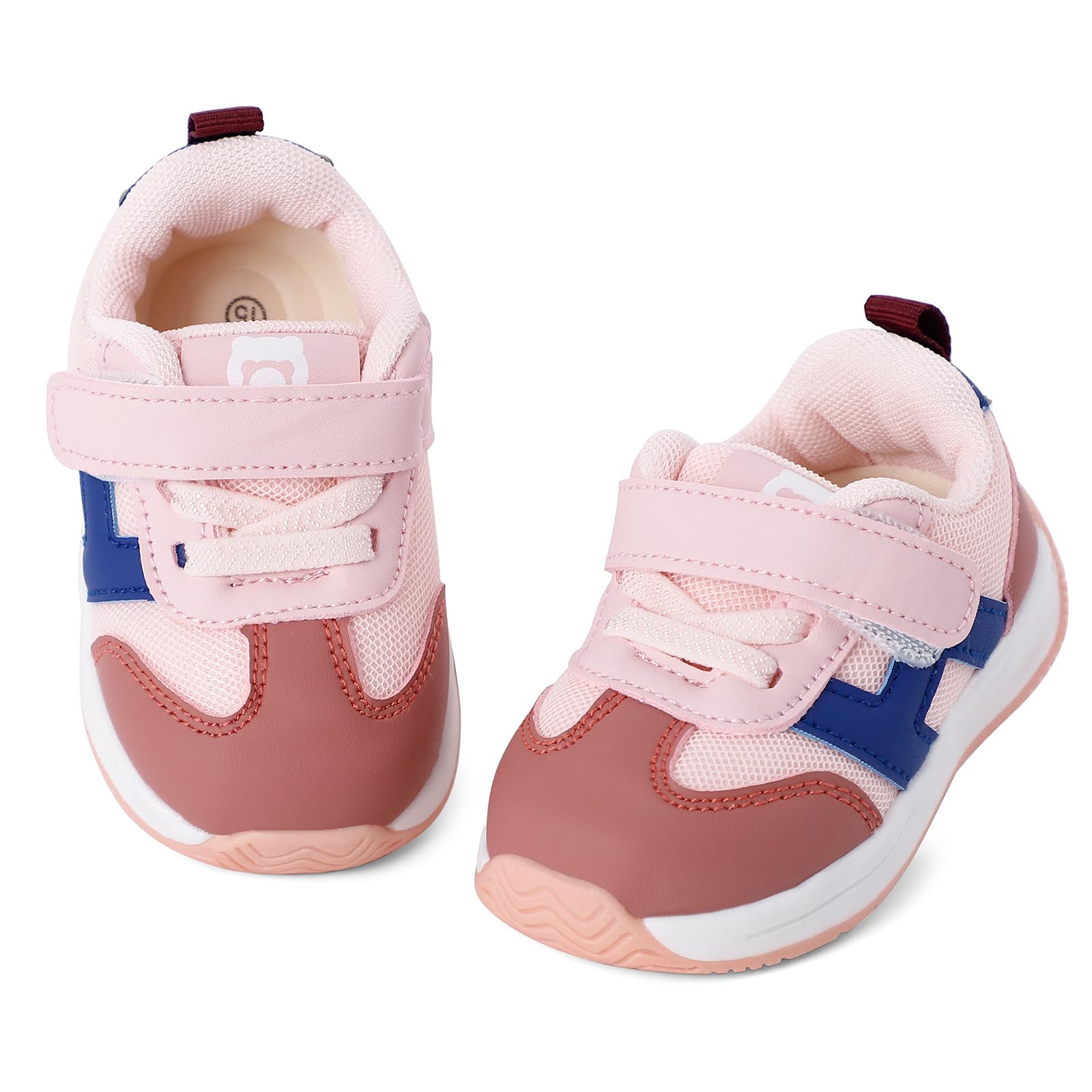 1-3 Anni Scarpine Primi Passi Bimbo Bimba Sneaker Casual Scarpe Neonato Traspirante e Antiscivolo
