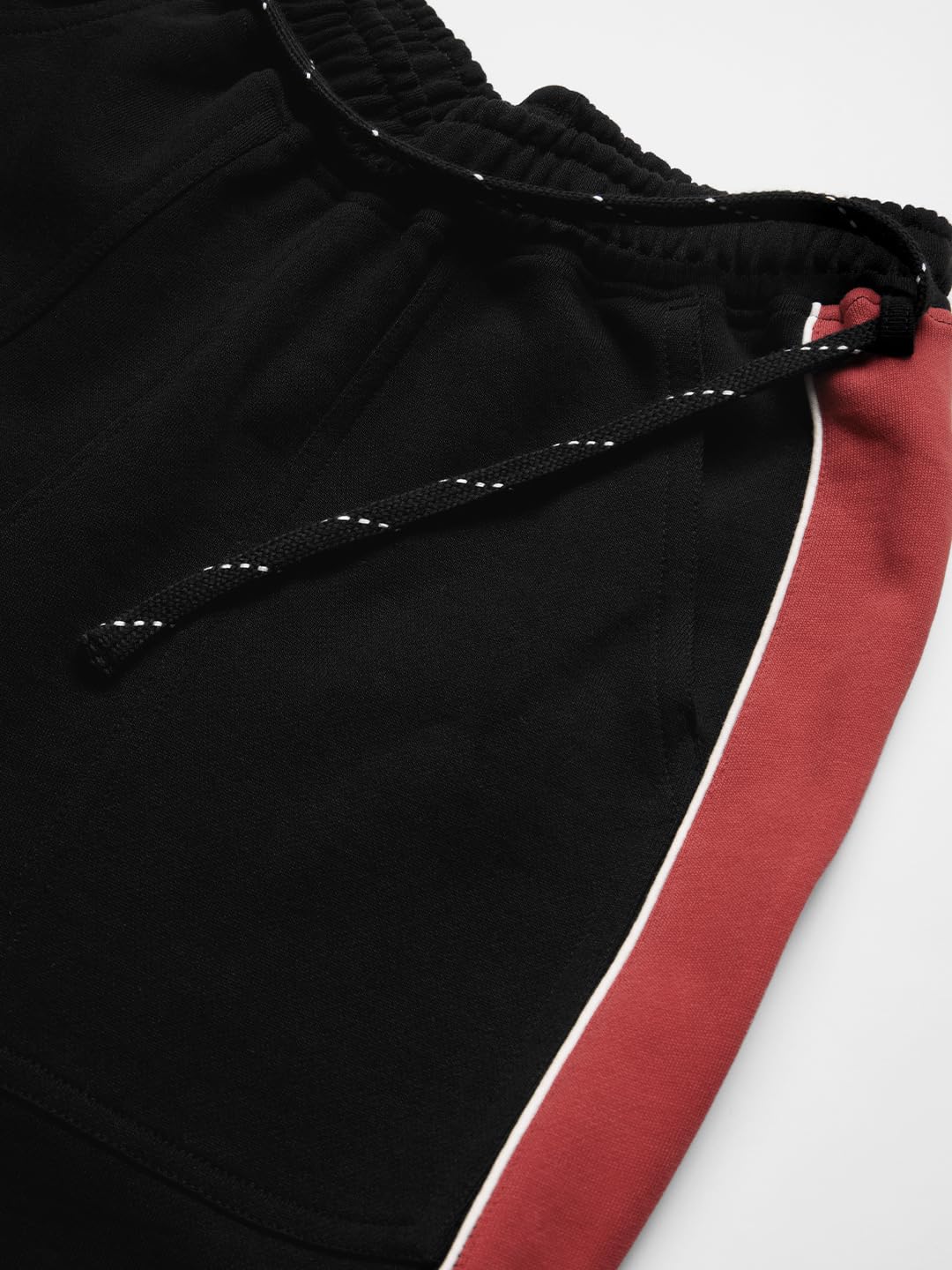 The Souled Store Solids: Onyx Black Women and Girls Drawstringed Cotton Baggy Fit Flared Joggers 5 71VuoDFaz3L. SL1440