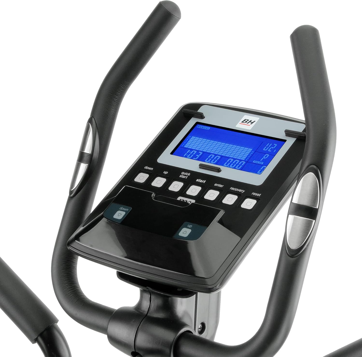 BH Fitness i.zk500 Elliptical Trainer console