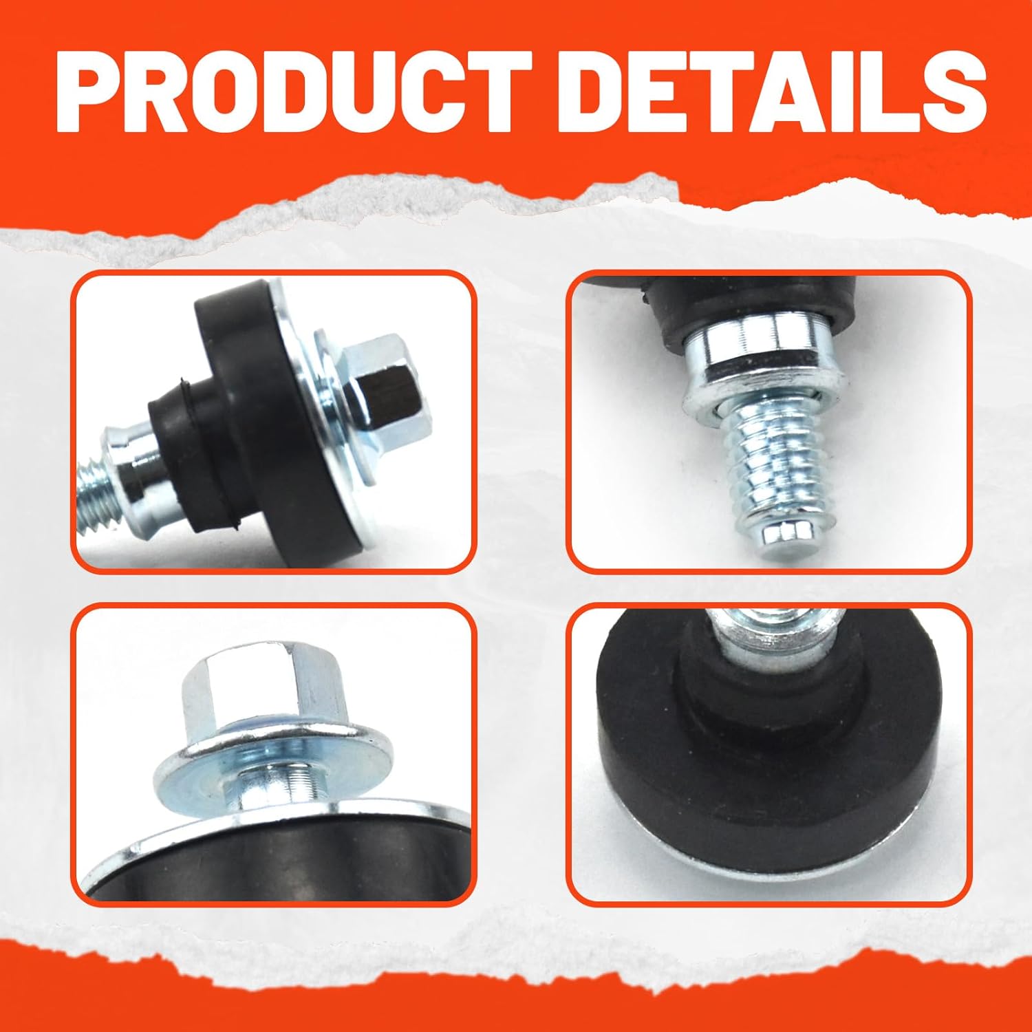 Valve Cover Bolts 53022085AD fits for Mopar Dodge Chrysler 5.7L 6.4L, Engine Valve Cover Mounting Hardware Bolts 10 pcs