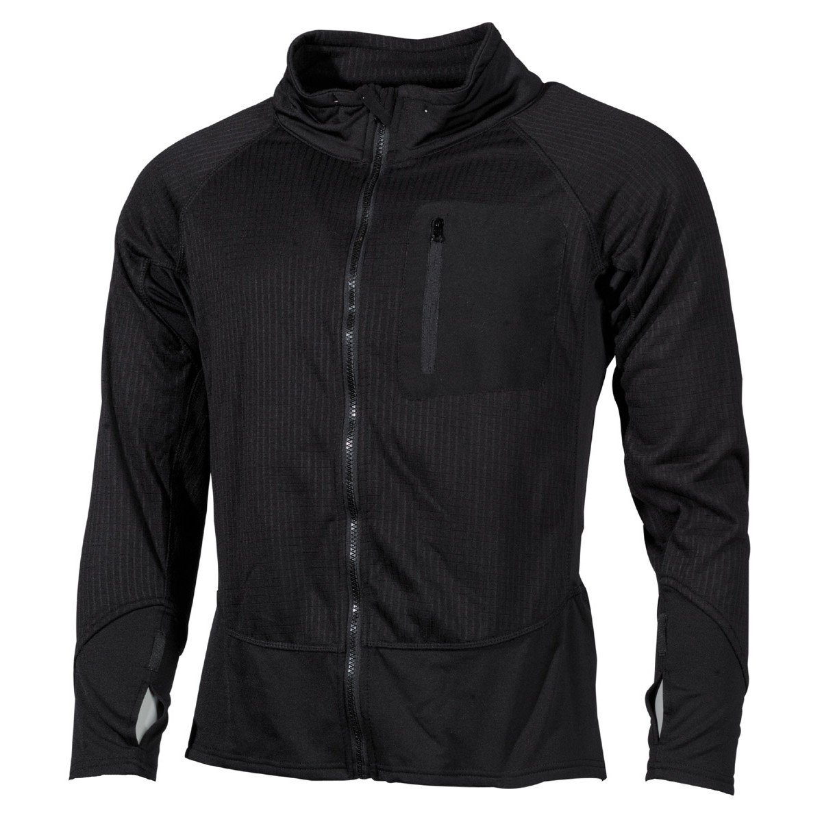 MFH Men's US Tactical Soft Shell Jacket Black size S