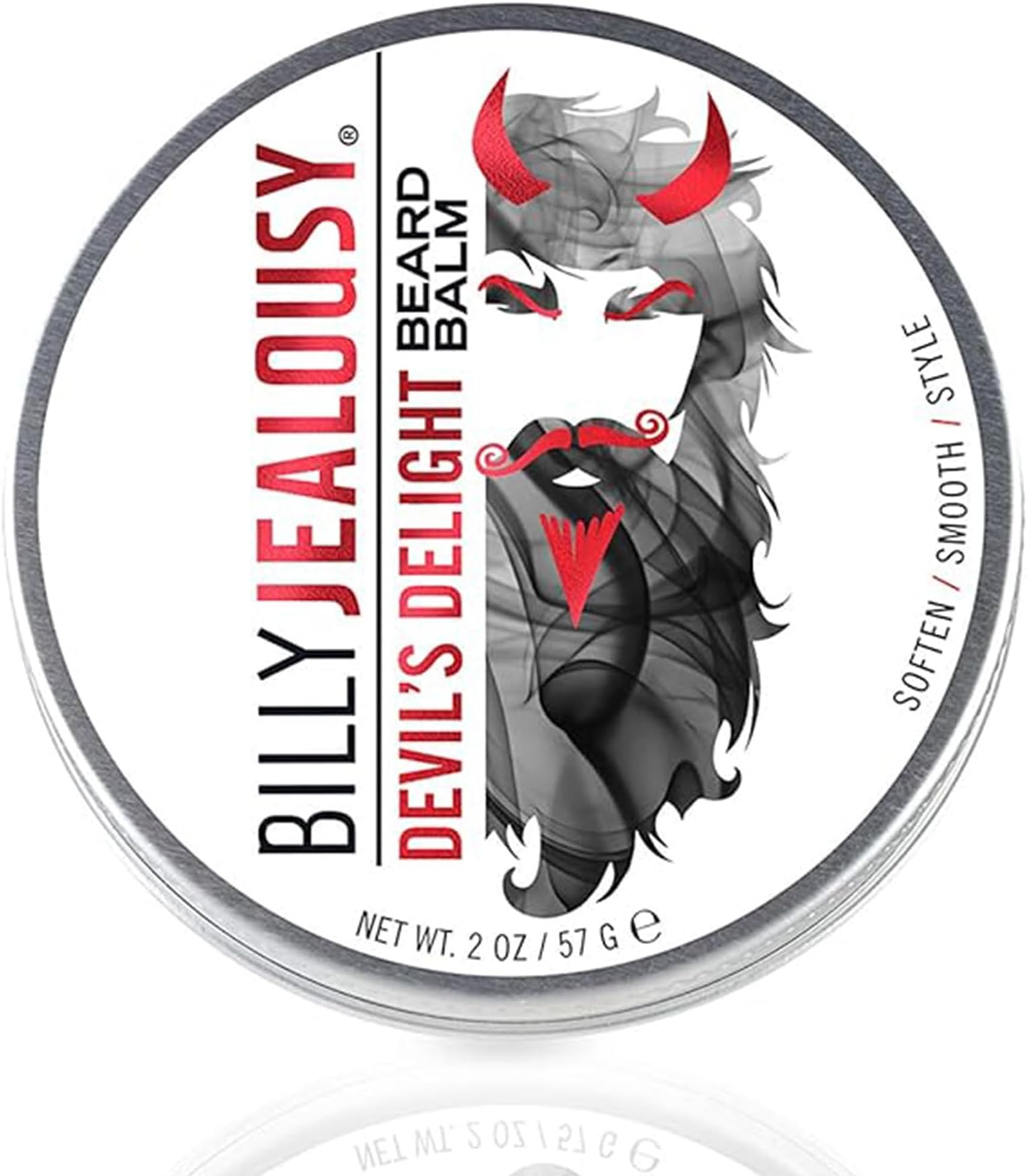 Beard Balm with Light Hold & Low Shine, Everyday Beard Styling Balm Loaded With Coconut, Shea & Sunflower Oils For Smooth & Nourished Facial Hair & Skin