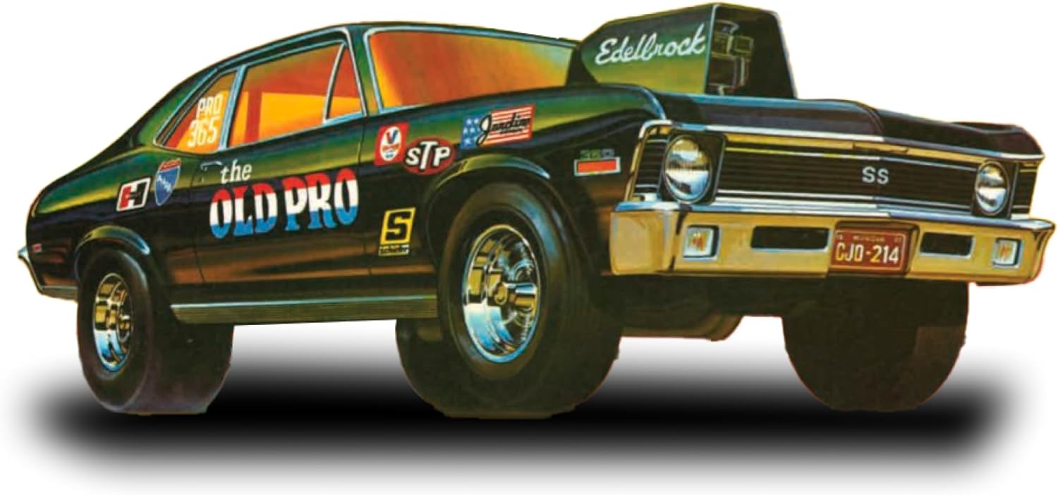 AMT 1972 Chevy Nova SS Old Pro 1:25 Scale Model Kit