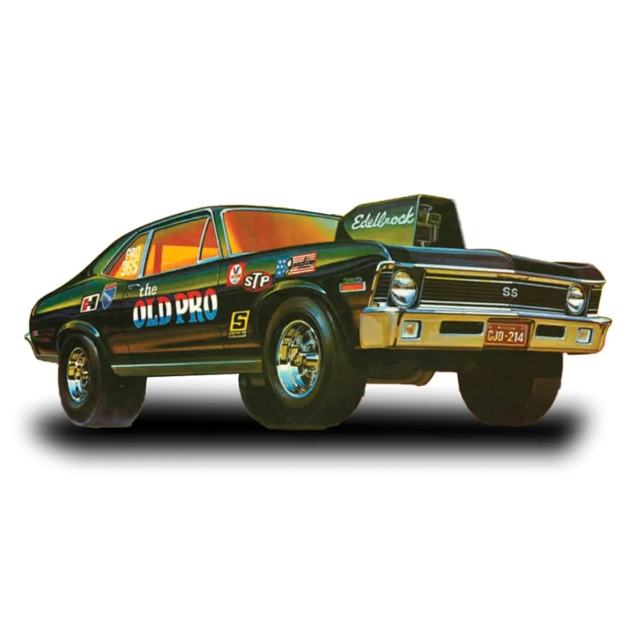 Amazon.com: AMT 1972 Chevy Nova SS Old Pro 1:25 Scale Model