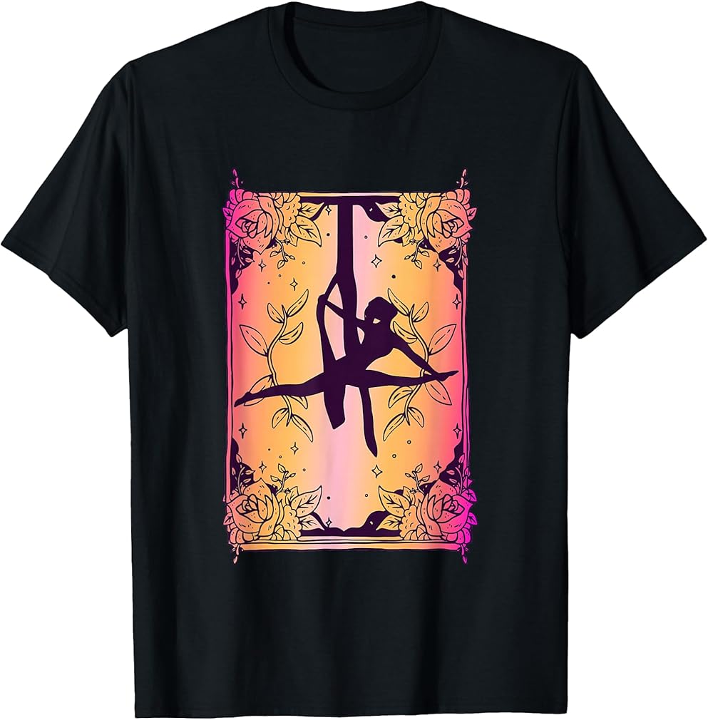 Aerialist | Silks Hoop Acrobat Circus | Aerial Acrobatics T-Shirt