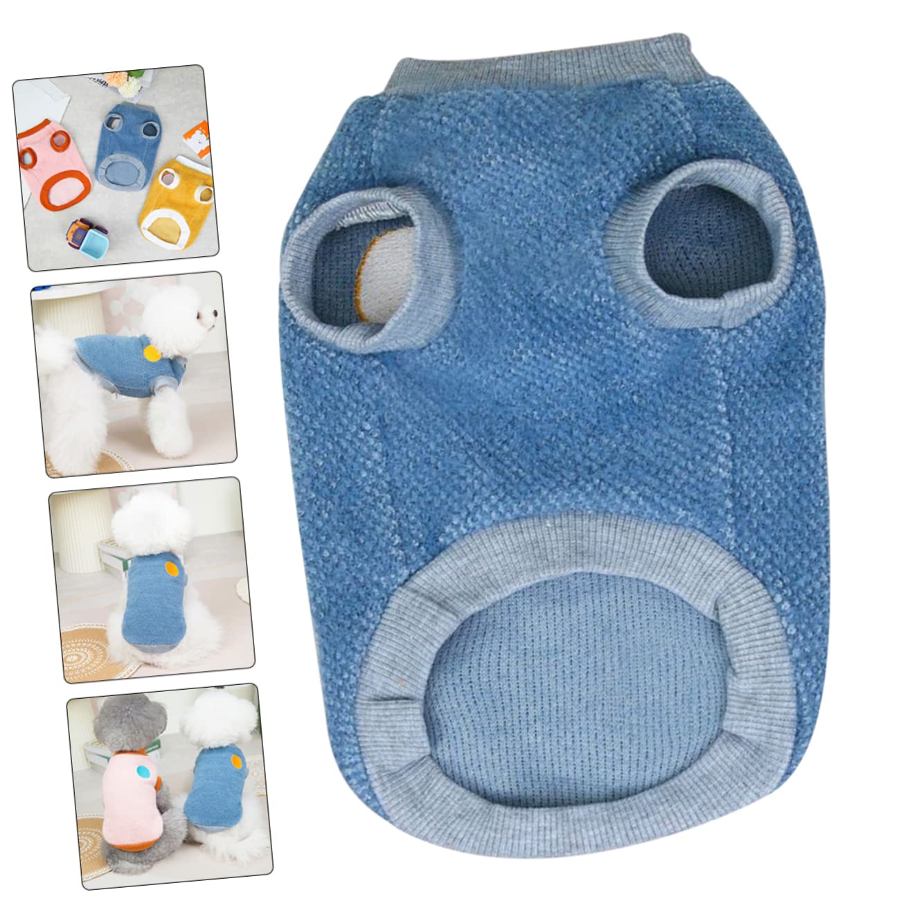 BESPORTBLE 5pezzi Costume per Comodo e Giubbotto Imbottito per Abbigliamento per Animali Domestici per e Speciali Media