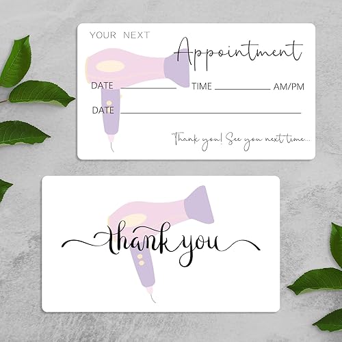 240pcs Hair Appointment Reminder Cards Barber Shop Appointment Business Card