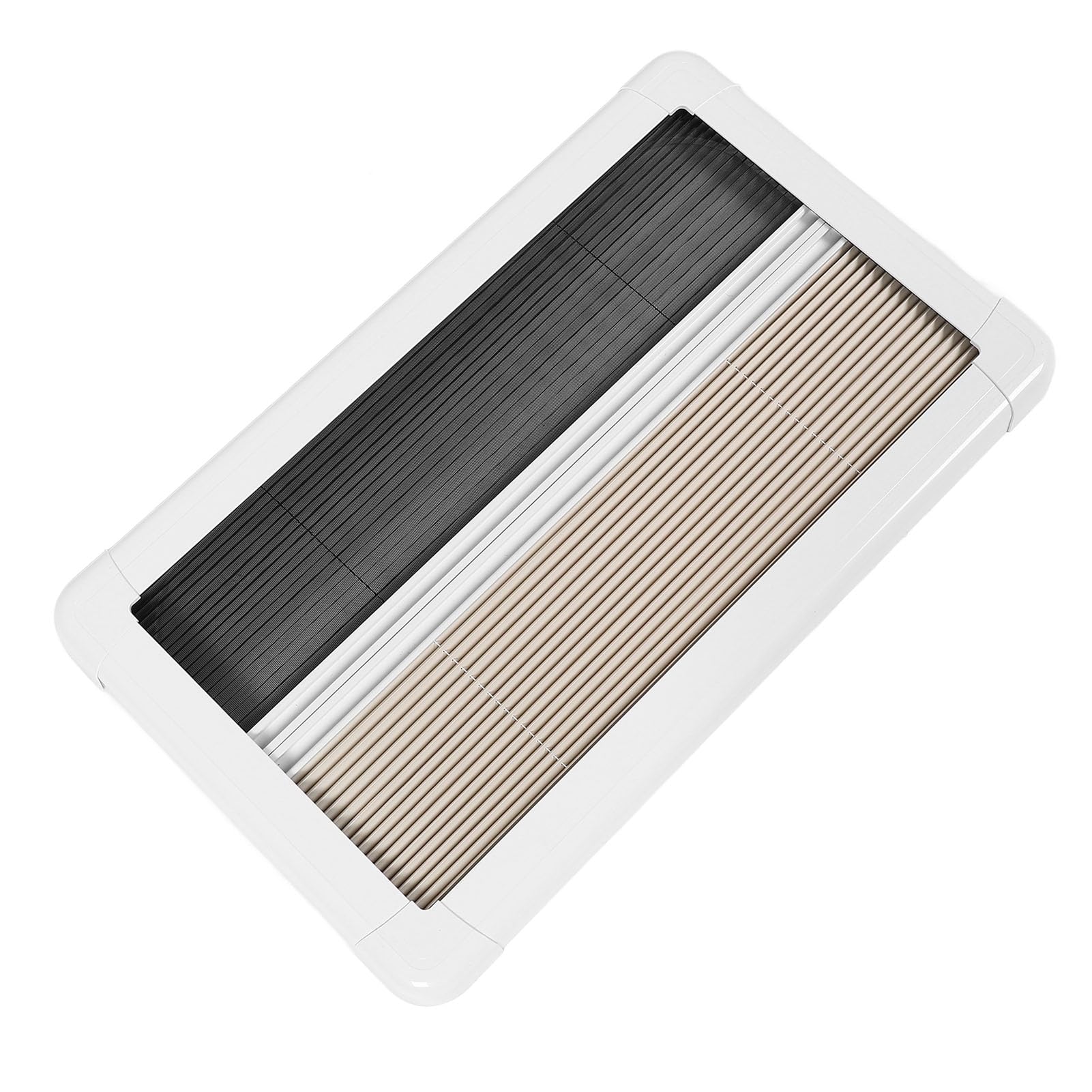 Wohnmobil-Fensterrollo, blockierend, Wärmeisoliert, Sichtschutz, Wohnmobil-Innenfenster-Rollo, 61 X 30,5 cm, für Wohnwagen, Wohnmobil