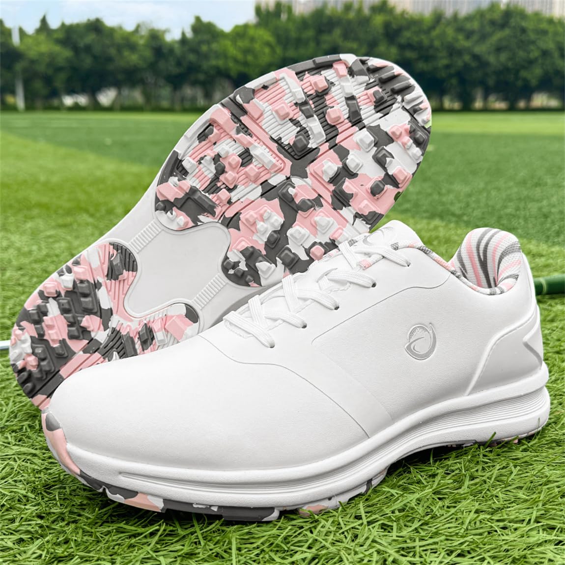 Baskets De Golf pour Dames Résistantes À l'Eau Chaussures De Golf Femmes Antidérapantes Confortables