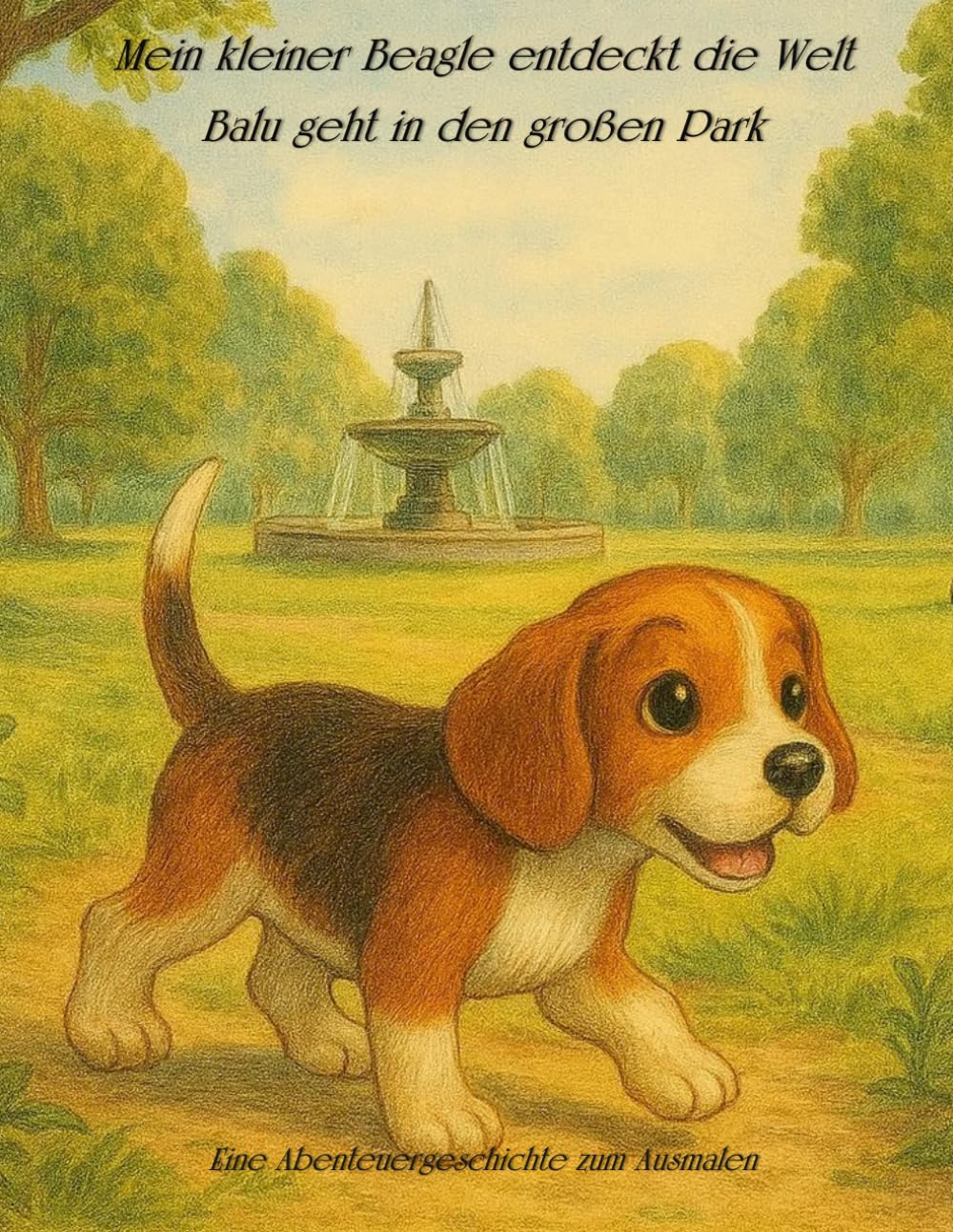 Mein kleiner Beagle entdeckt die Welt: Balu geht in den großen Park