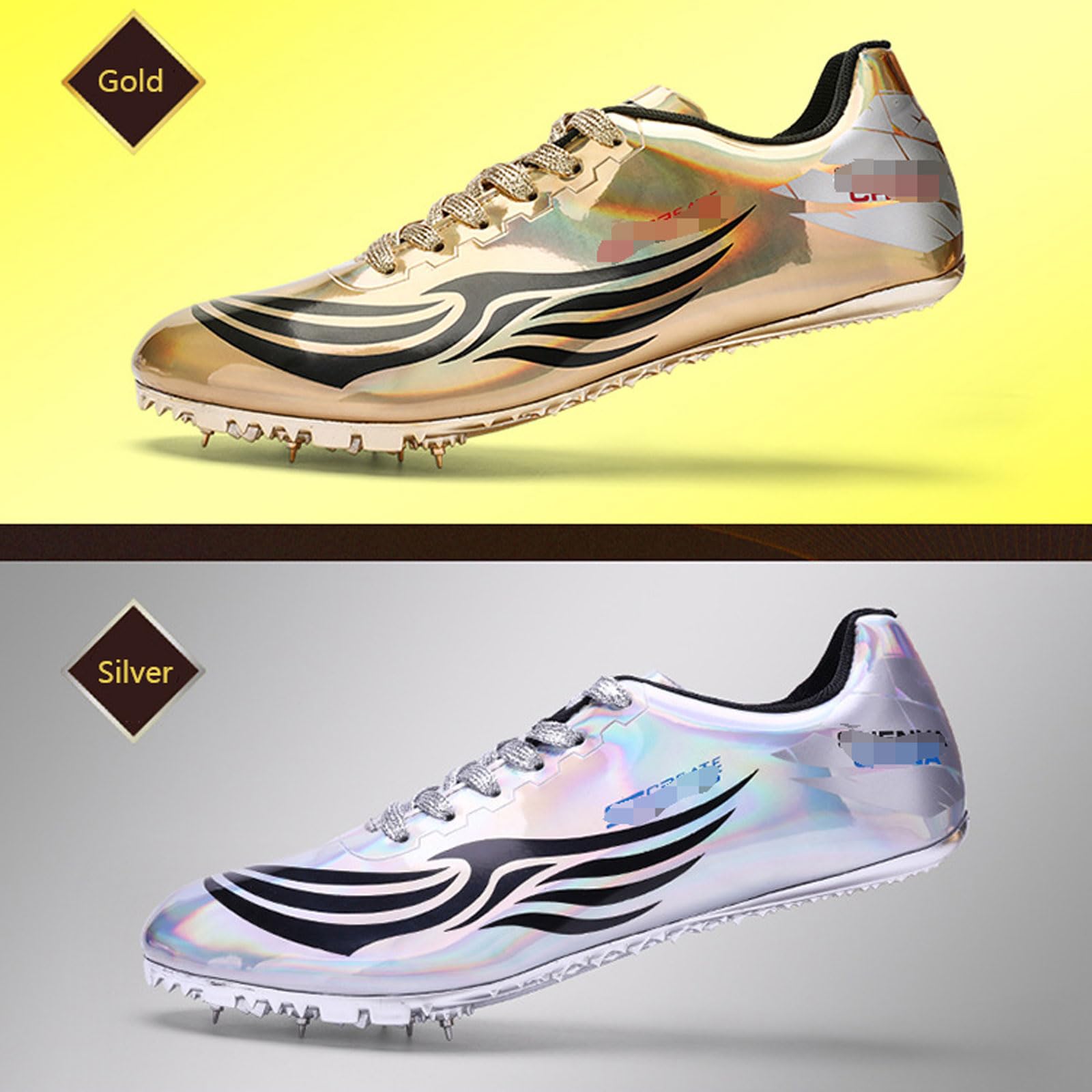 Zapatillas Clavos Atletismo NiñA,Zapatillas De Atletismo con Clavos Zapatillas De Clavos Atletismo Unisex,8 UñAs CóModas Resistencia Resistente Al Desgaste para Hombres Y Mujeres