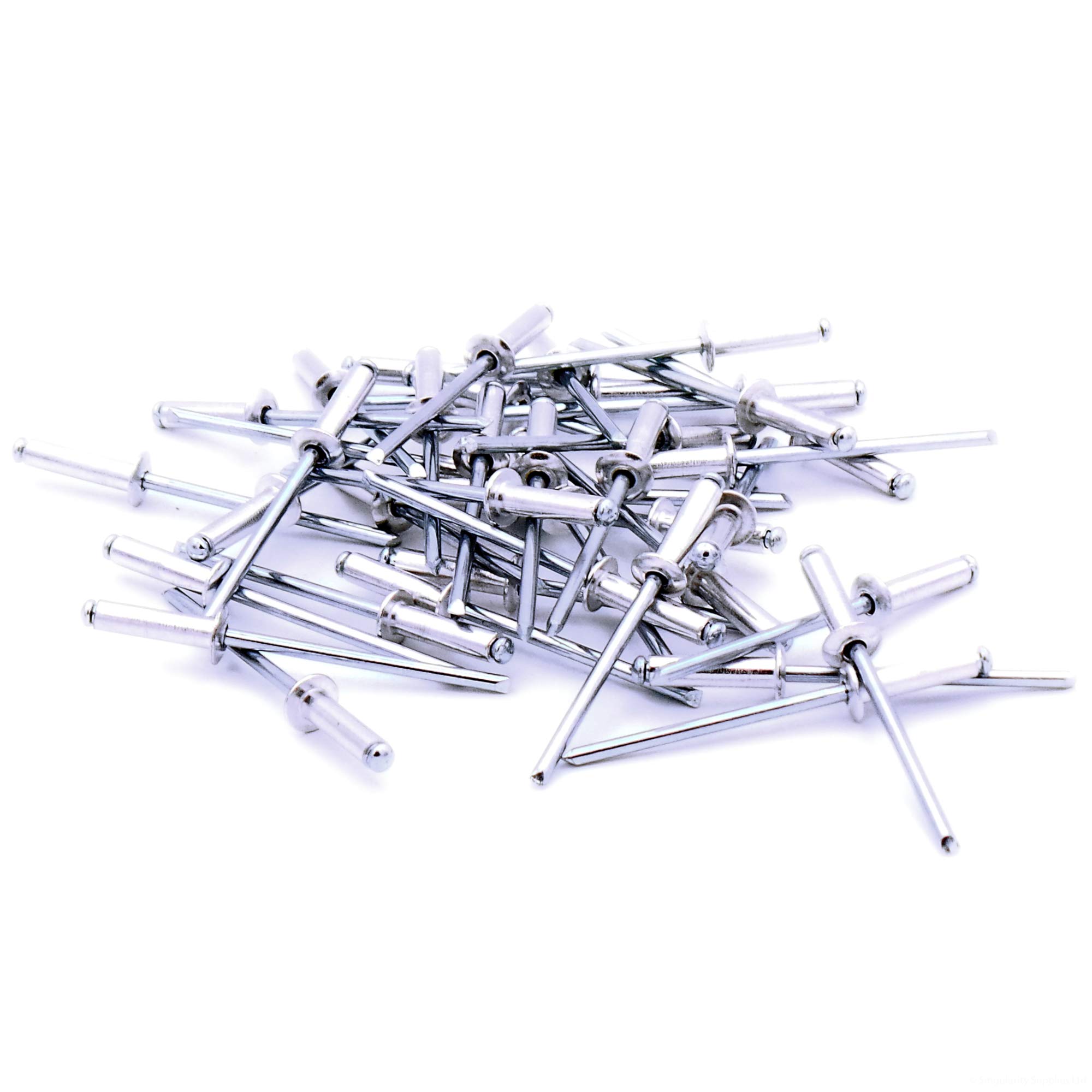 Singularity Supplies Silver M3 (3Mm X 6Mm) Dome Blind Rivet - Aluminium (Pack Of 40)