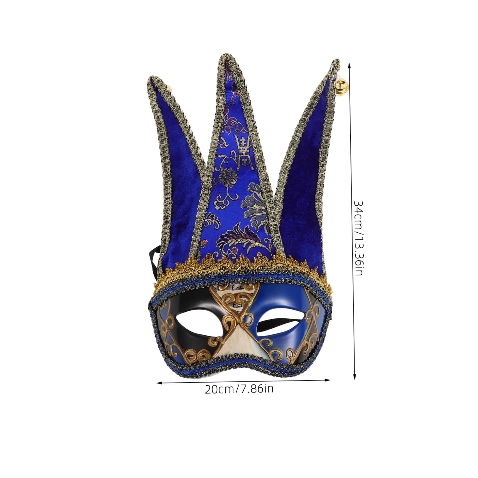 Healvian 5 Piezas Máscara de Veneciana Creativa para de Disfraces Accesorio de Halloween Reutilizable y para Máscaras de Baile Sociales