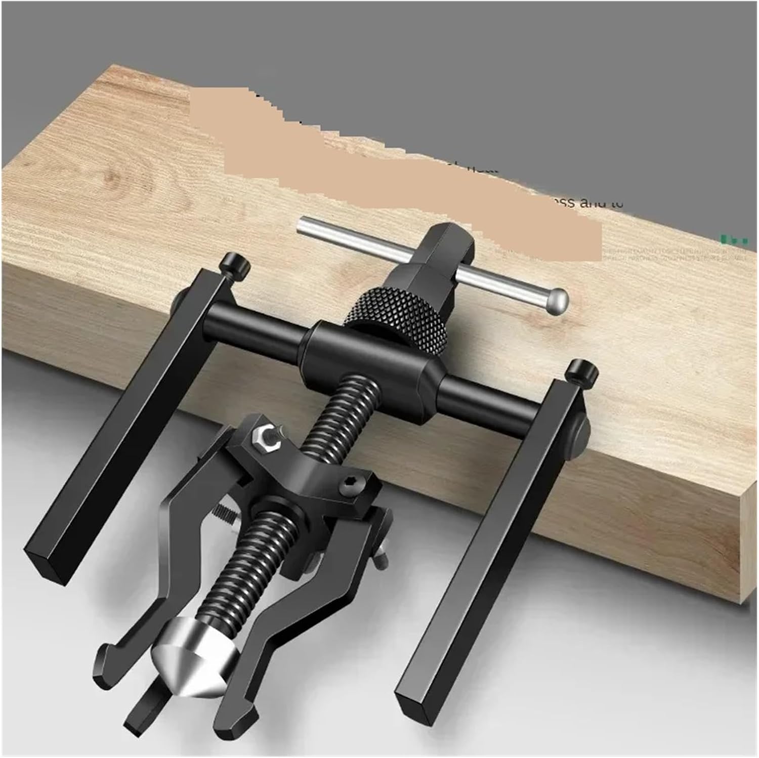 Bearing Puller Inner Bearing Puller Inner Hole Bearing Removal Tool Three Claw Pull Out Wheel Puller Multi-Function Inner Puller Practical