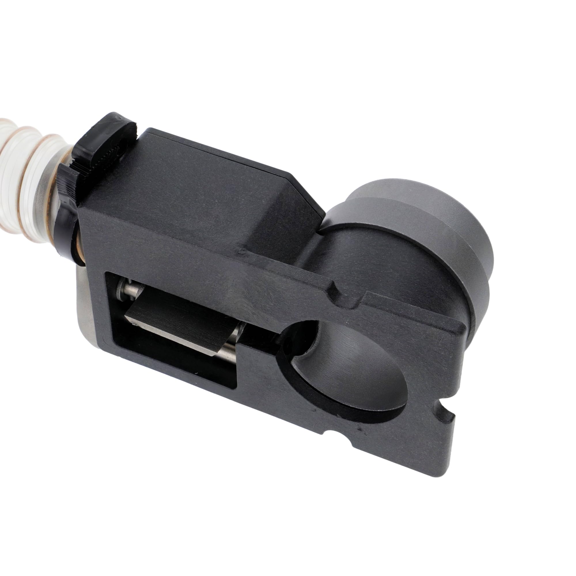 PRODIAMANT Odsysanie do frezarki do fug z twardego metalu 6-12 mm, pasuje do szlifierek kątowych z gwintem M14, renowacja fug i zaprawy, tworzywo sztuczne, adaptacyjne prowadnice