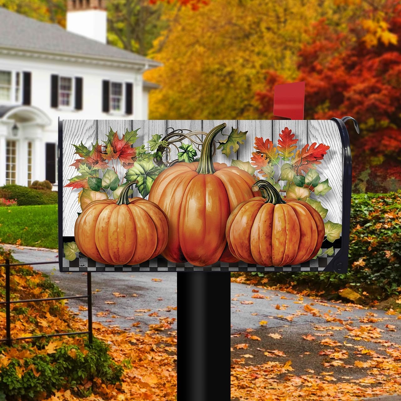 Briarwood Lane Country Pumpkins Mailbox Cover