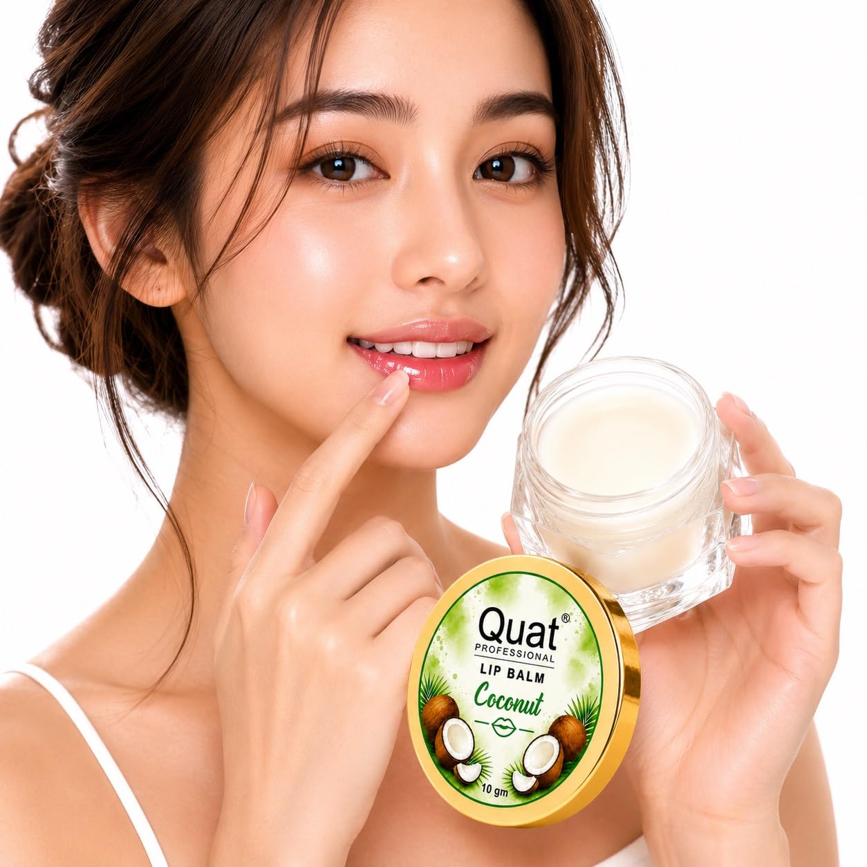 Coconut Lip Balm, 10 gm | Deeply Nourishing, Non-Sticky Formula, 100% Vegan, Reduces Dryness, Daily Lip Care-image-41