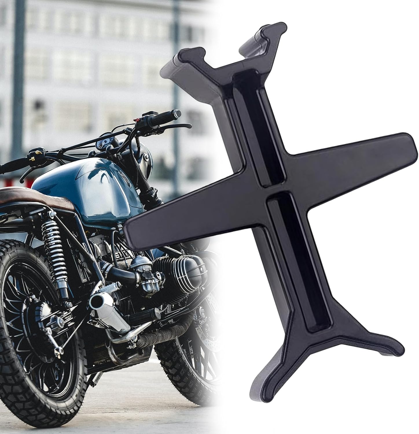 NUEAYMS Fork Saver Brace Suspension Fork Support Guard for 7.75in to 10in of Fork Travel Pit Dirt Bike Transportation Protector