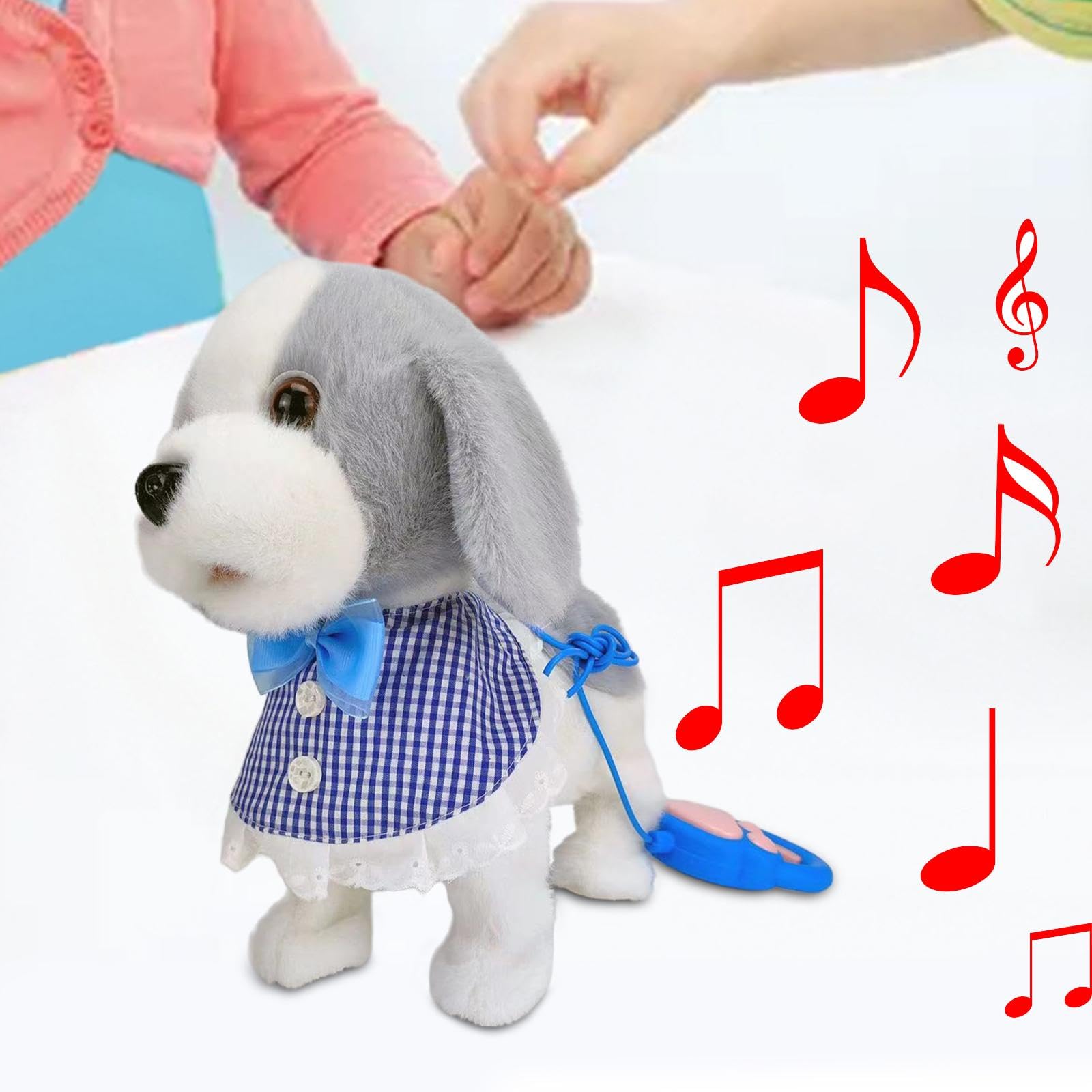 Gatto Elettronico Interattivo, Adorabile Peluche, novità, Giocattolo Educativo Realistico per La Prima Infanzia, Animale di Peluche, Giocattolo, Stile G