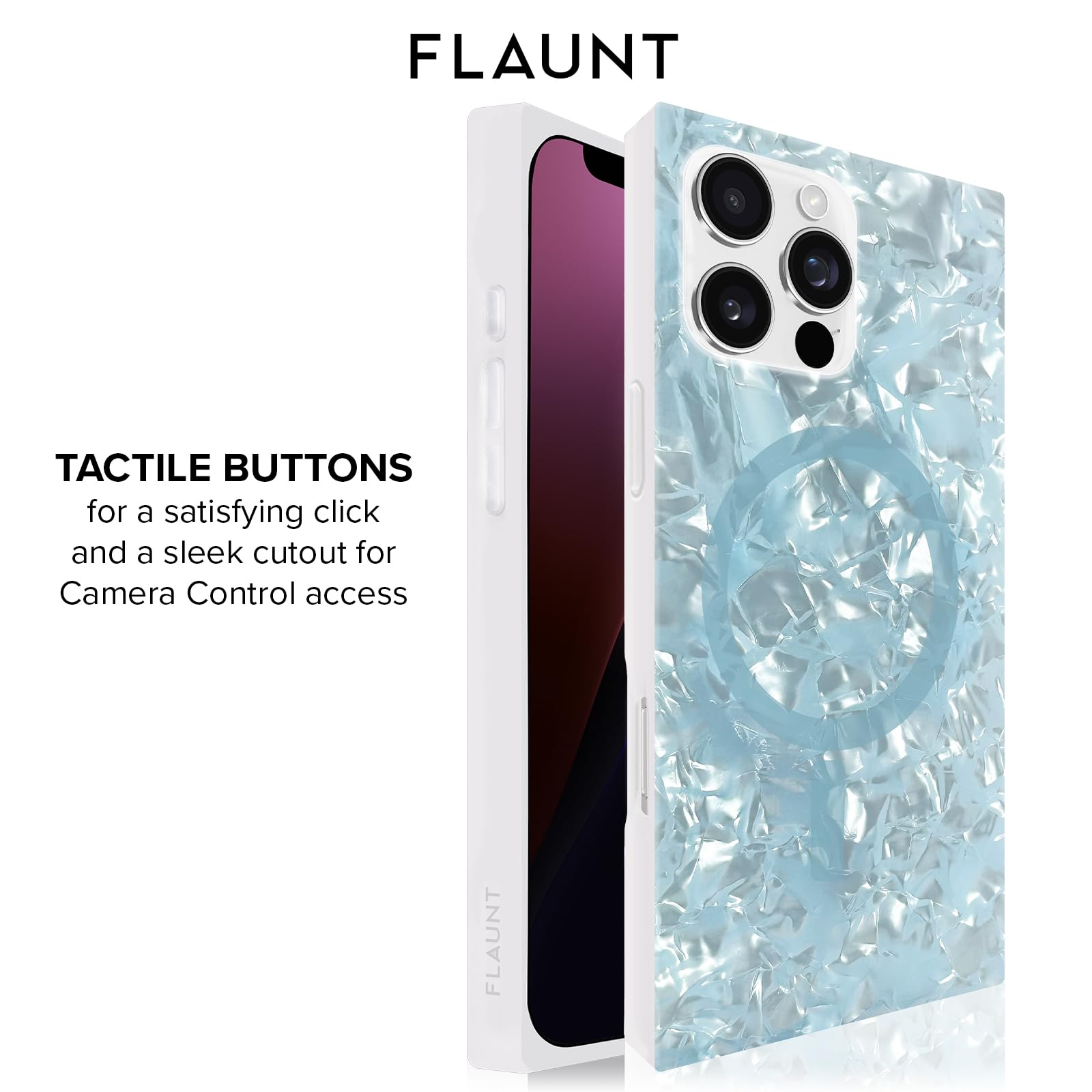 Amazon.com: Flaunt Official Square Protective Case - Compatible