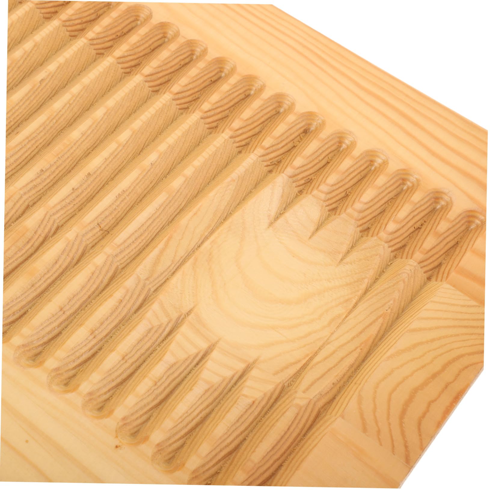 KOMBIUDA Planche à Laver en Bois, Design Ergonomique, Légère et Portable, Vêtements, Maison Voyage